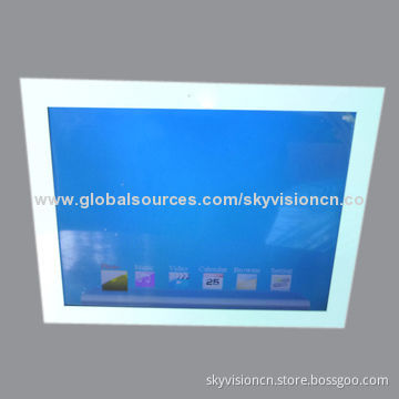 8-inch Narrow Width Digital Photo Frame with High Resolution, Auto Copy/Play HD Video